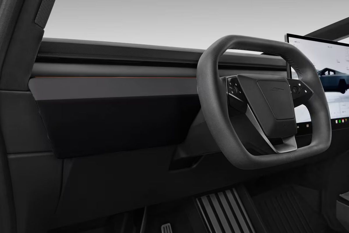 Dashboard and steering wheel